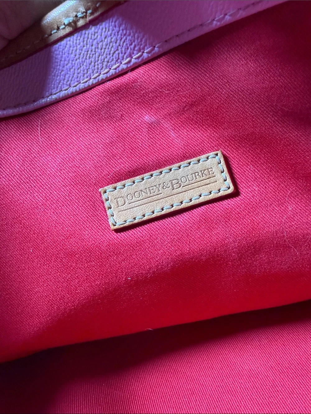 Dooney & Bourke Bubble Gum Pink Extra Large Laptop bag / Work/ diaper bag